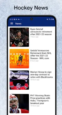 Scores App NHL Hockey Scores android App screenshot 0