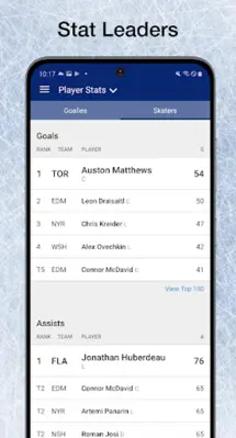 Scores App NHL Hockey Scores android App screenshot 1